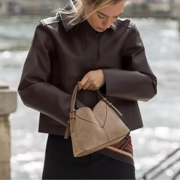 Zara Topstitch Mini Bag - Picture 6 of 8